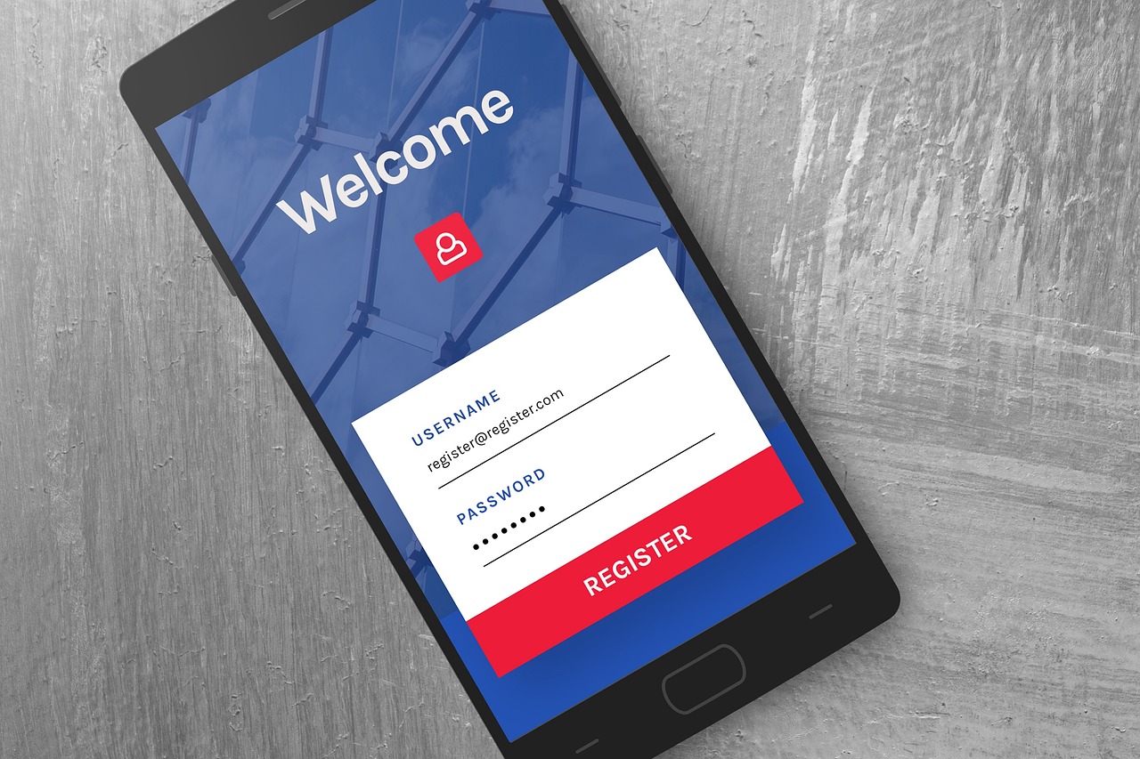 register, sign up, password, username, welcome, application, app, online, web, technology, button, subscribing, communic